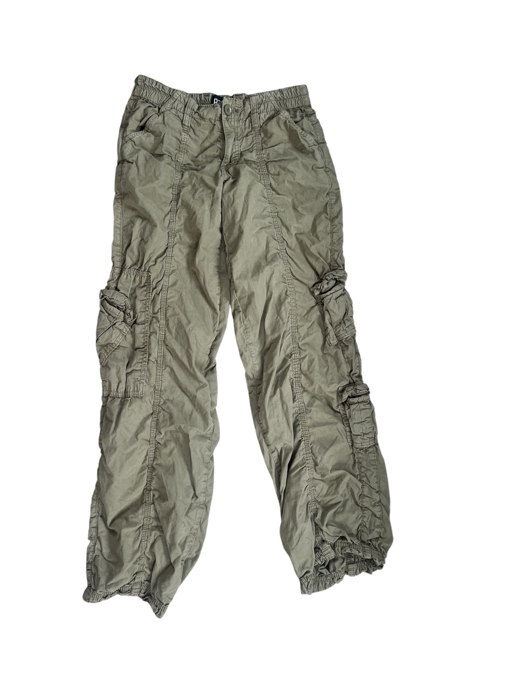 Y2K BDG Olive Cargo Utility Pants